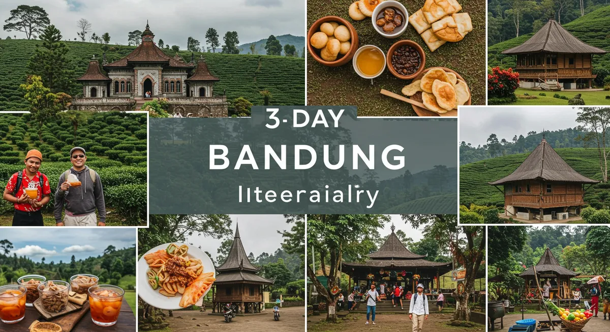 Bandung Itinerary 3 Days: Culture, Nature & Food