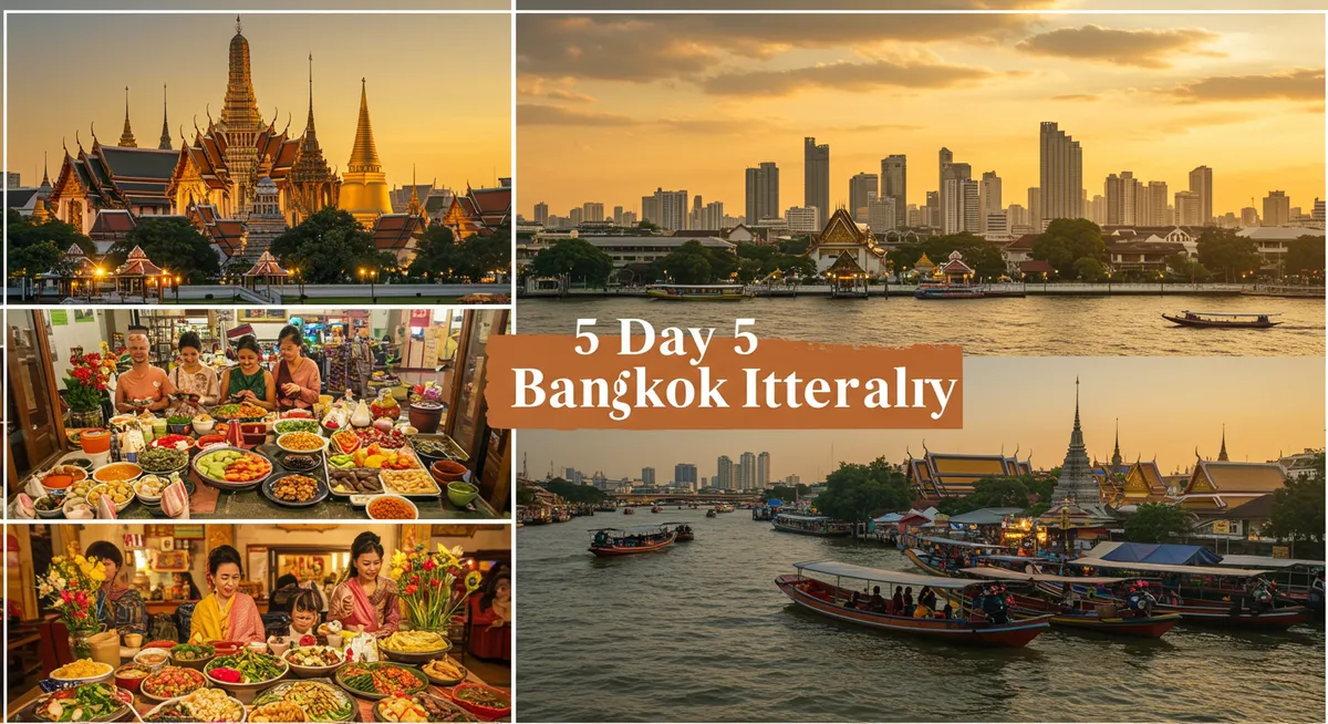 5-Day Bangkok Itinerary: Your Ultimate Adventure