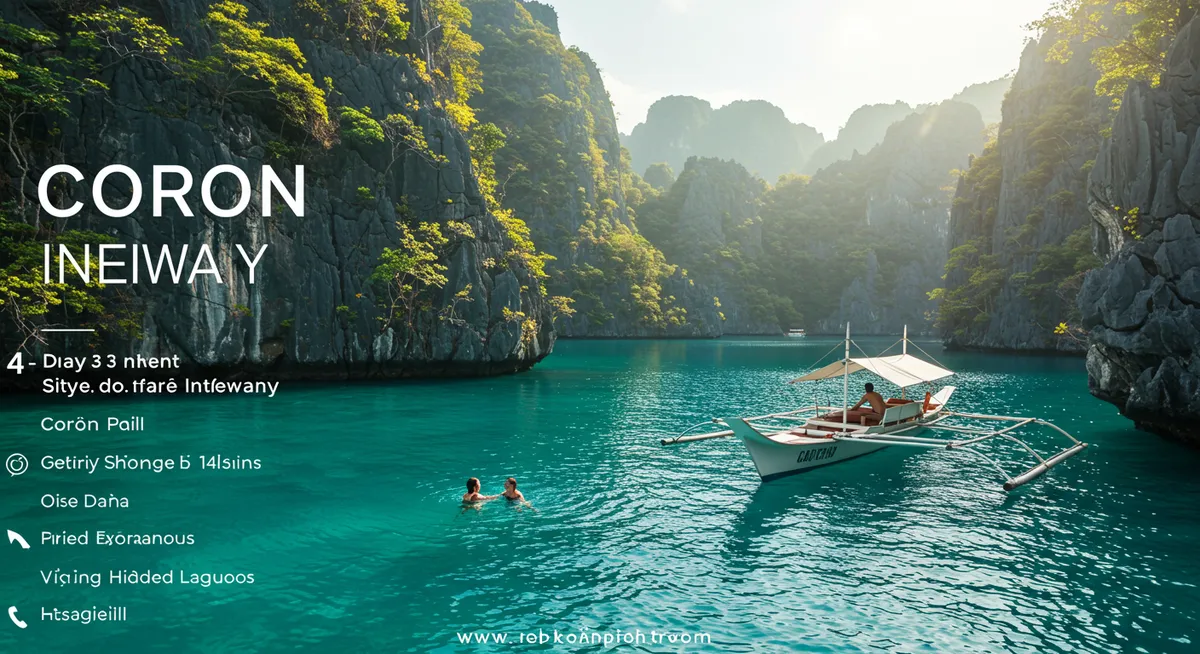 Coron Palawan Itinerary: 4 Days 3 Nights Guide