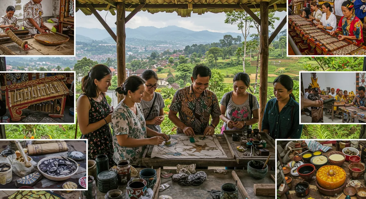 Bandung's Cultural Experiences: Batik &amp; Angklung
