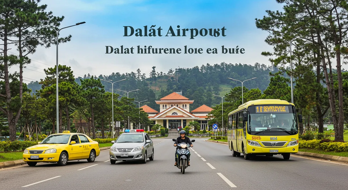 Dalat Airport to City Center Transportation Guide