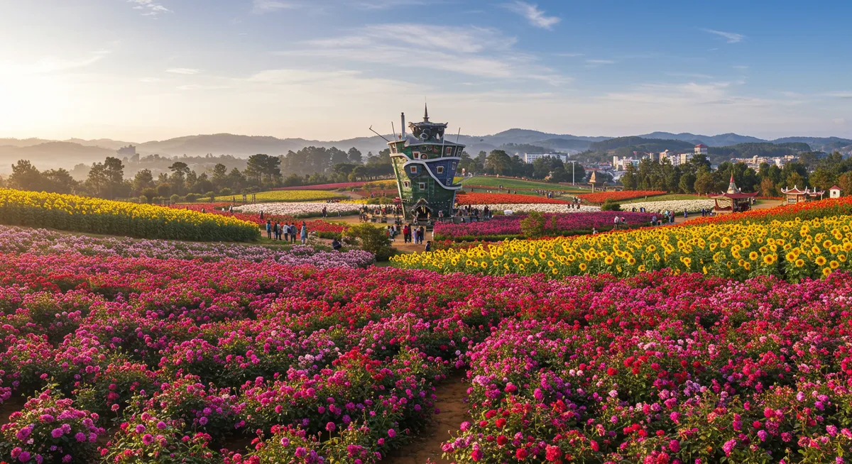 Explore Dalat's Enchanting Flower Gardens & Attractions