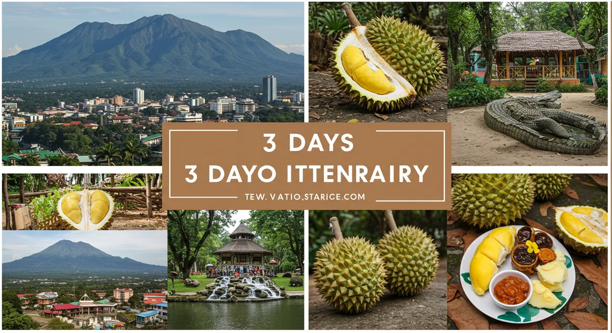 Ultimate Davao Itinerary: 3 Days of Adventure