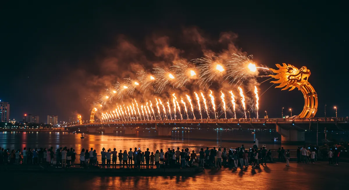 Dragon Bridge Danang Fire Show Schedule 2025