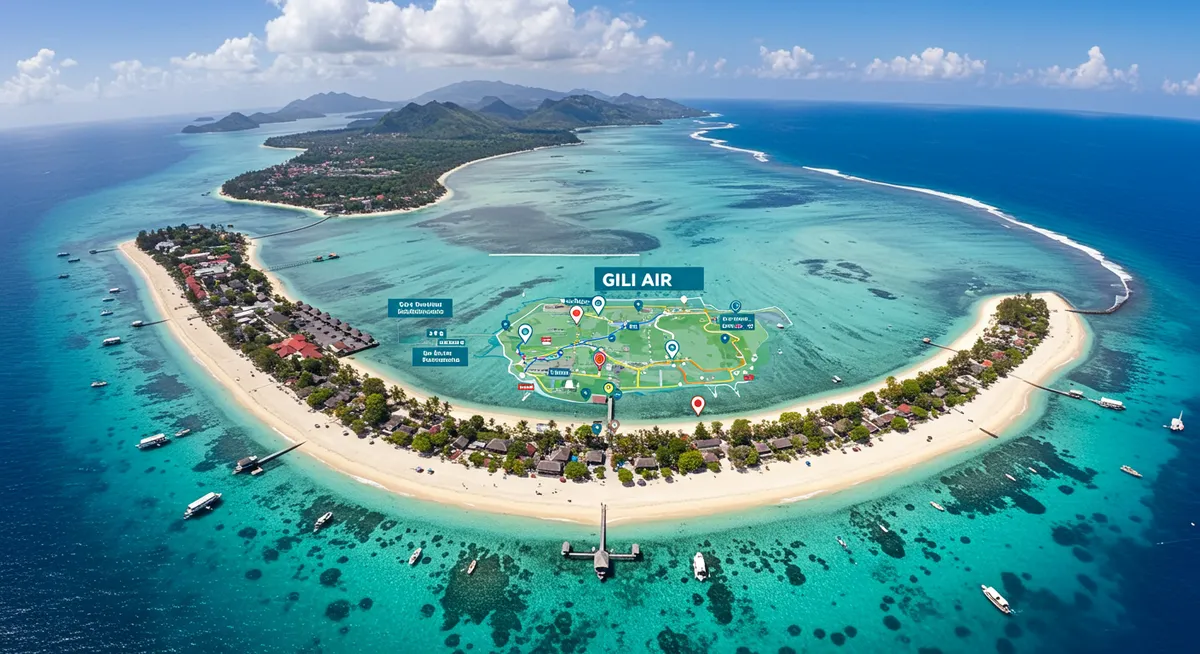 Getting Around Gili Air: Map & Top Tips