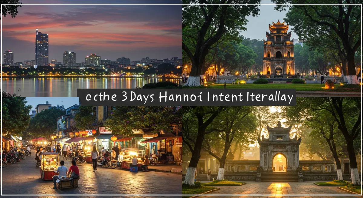 Hanoi 3 Day Itinerary: Top Experiences Await