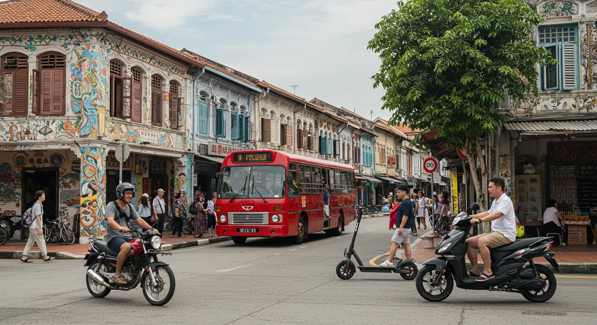 How to Get Around George Town, Malaysia