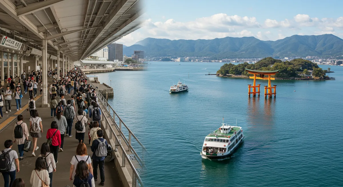 How to Get to Miyajima from Hiroshima Station