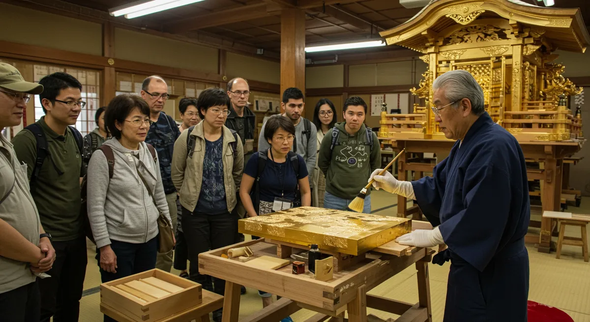 Kanazawa Gold Leaf Workshops: A Visitor's Guide