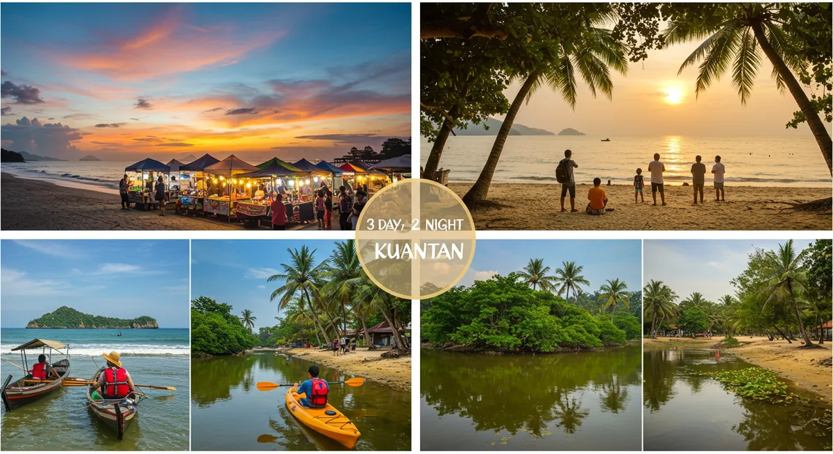 Kuantan Itinerary: 3 Days 2 Nights Getaway