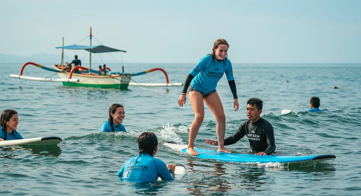 Kuta Surfing Lessons for Beginners: Your First Wave