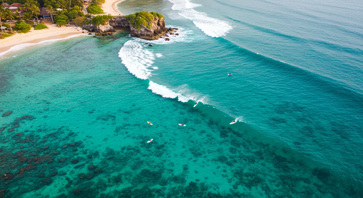 Riding Nusa Lembongan's Surf Breaks