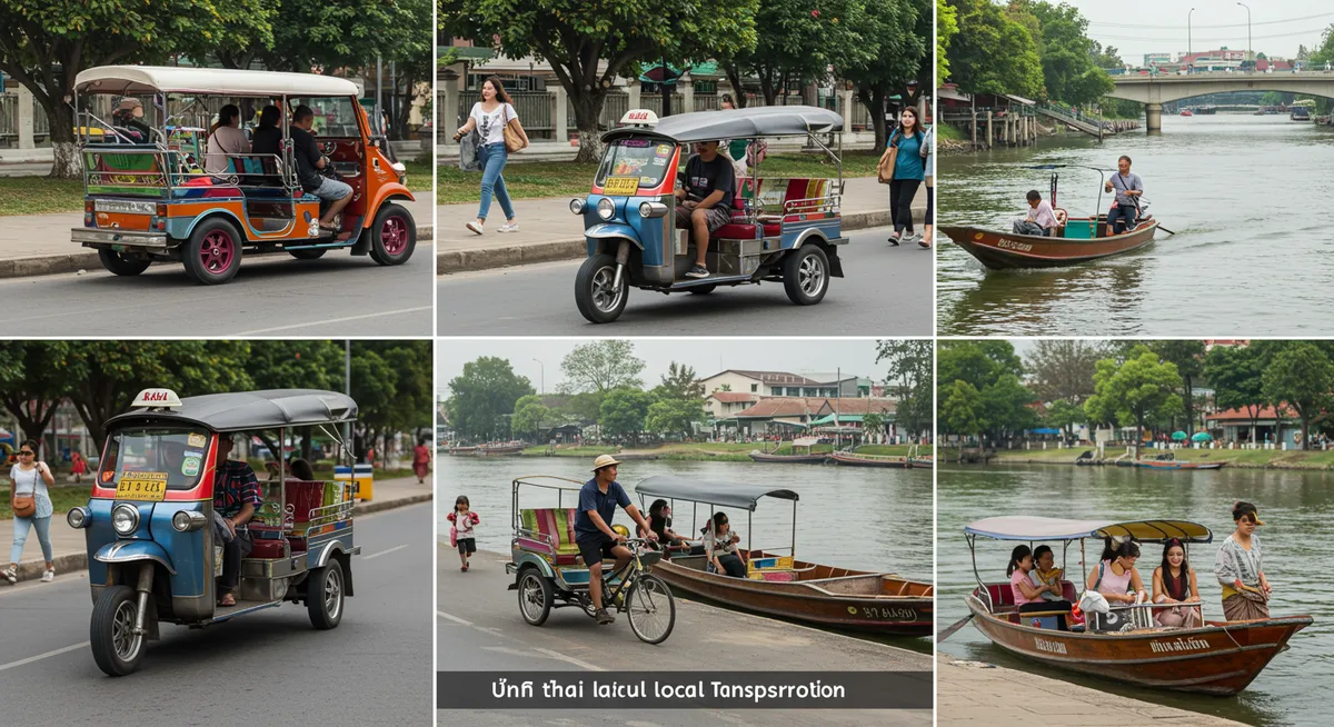 Phitsanulok Local Transportation Guide