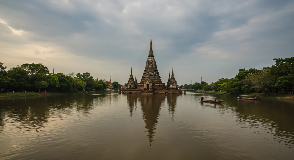 Phra That Klang Nam: Submerged Pagoda History