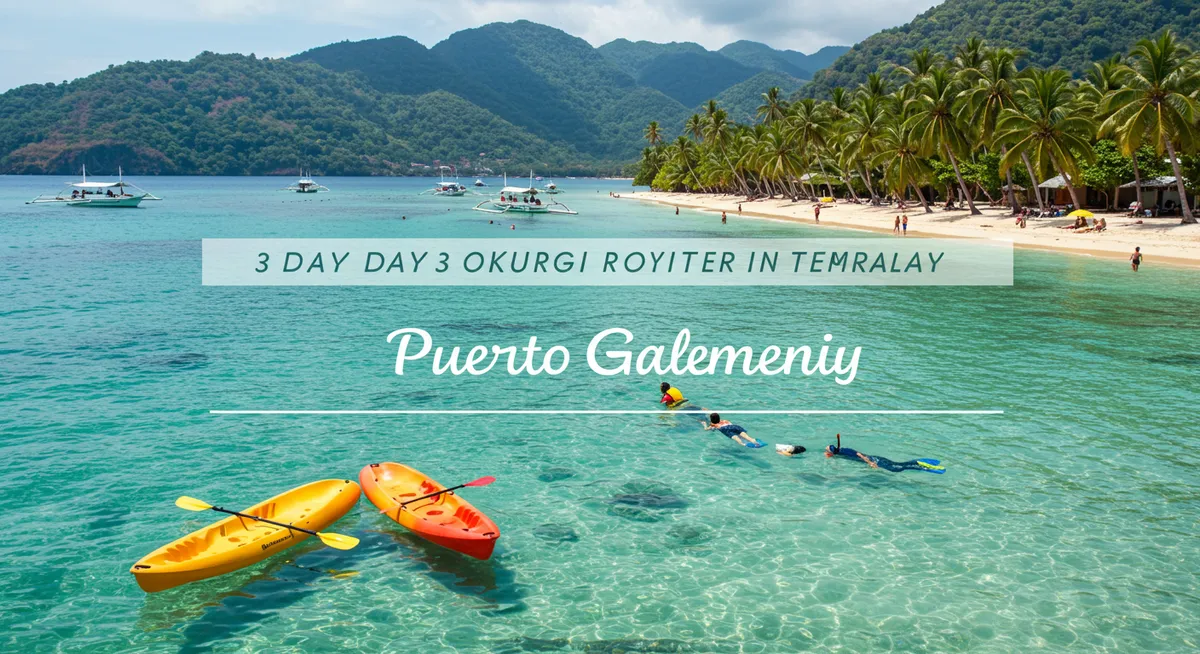 Puerto Galera 3-Day Itinerary: Island Escape