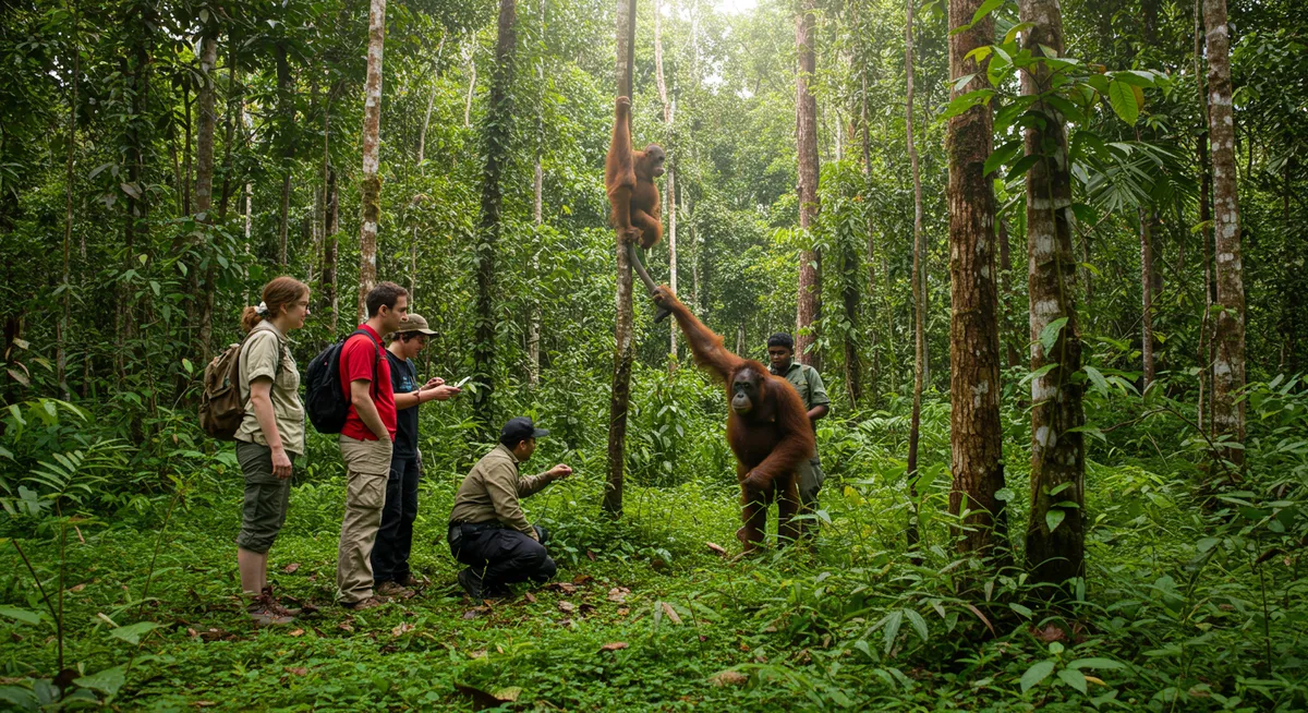 Responsible Orangutan Tourism in Bukit Lawang