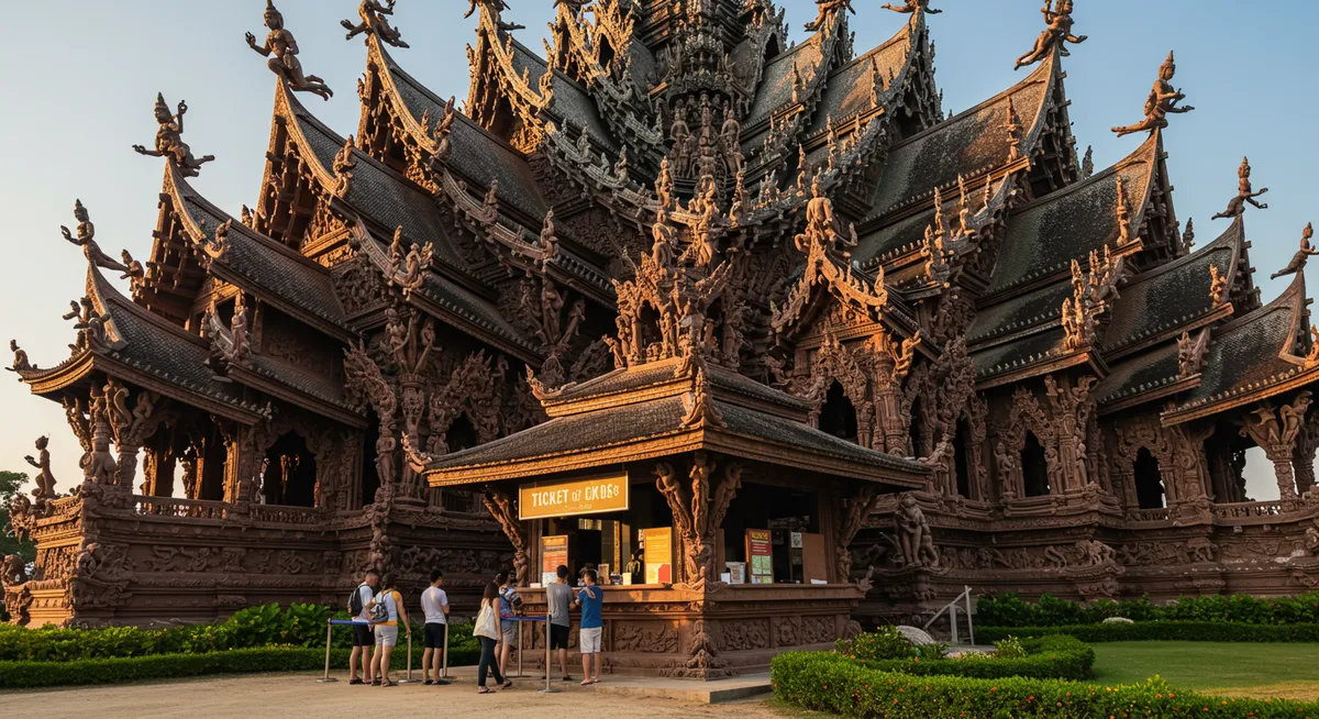 Sanctuary of Truth Pattaya Tickets: Buy Smart