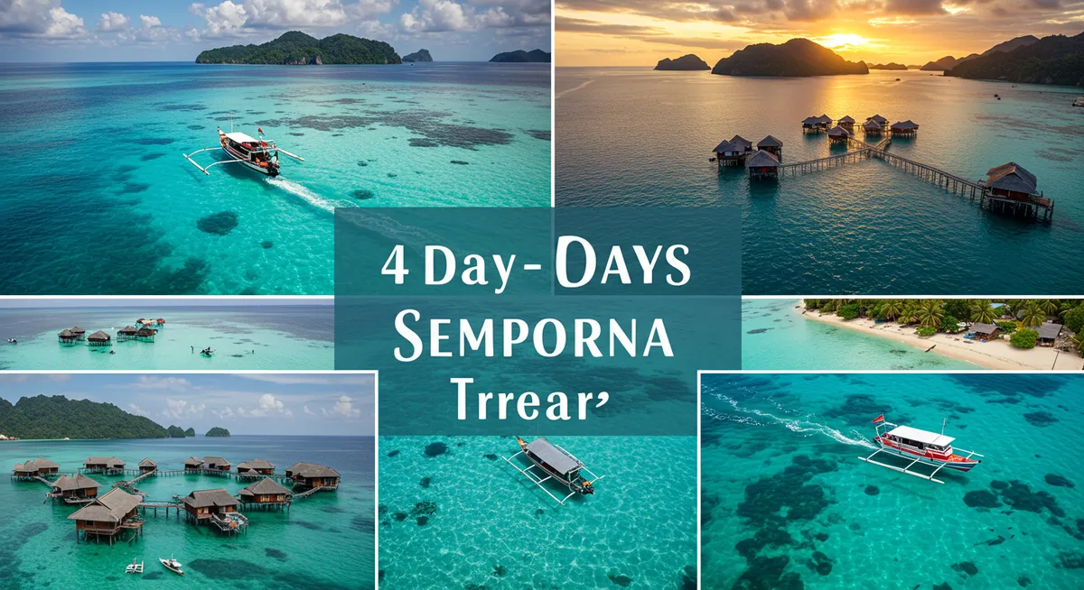 Semporna 4-Day Itinerary: Island Hopping &amp; Diving