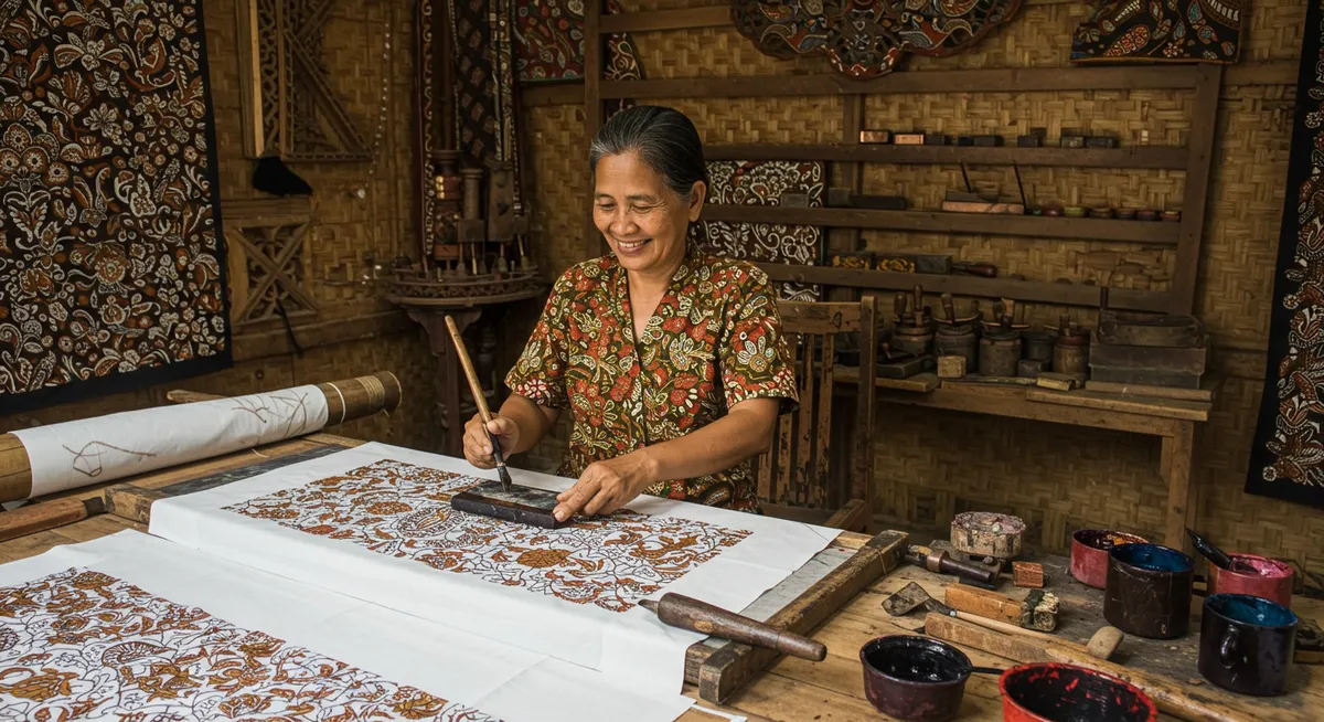 Solo Batik Workshop in Solo, Indonesia: A Review