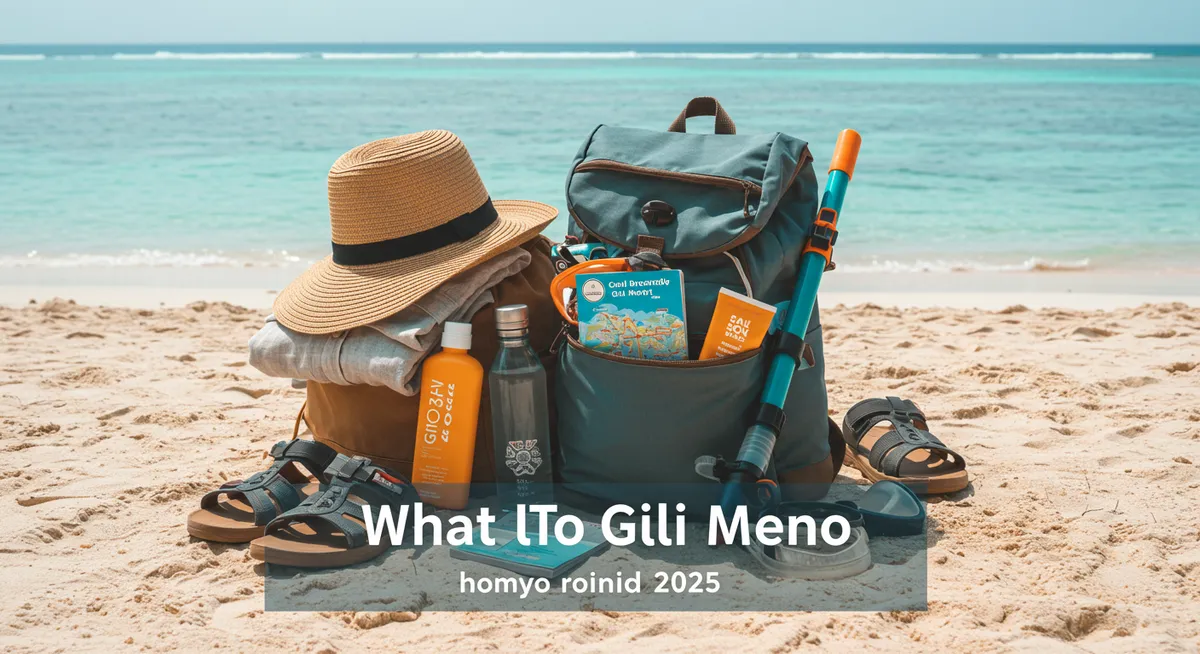 Gili Meno Packing List: Essential Items for 2025